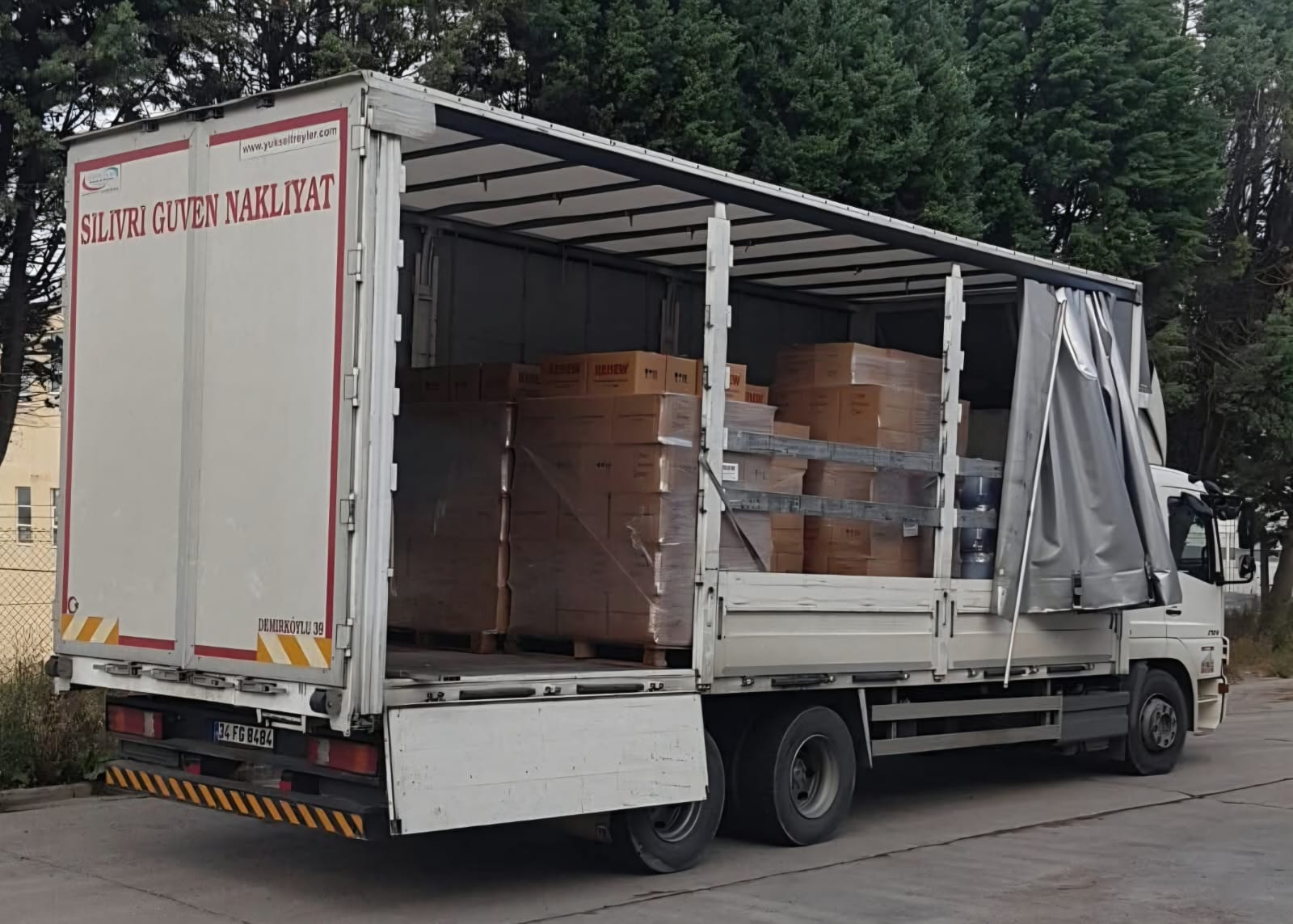 Güven Nakliyat fabrika taşıma hizmeti